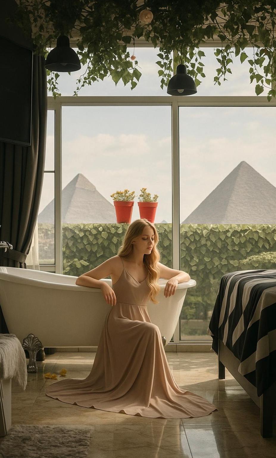 Apartment Jacuzzi Pyramids View *