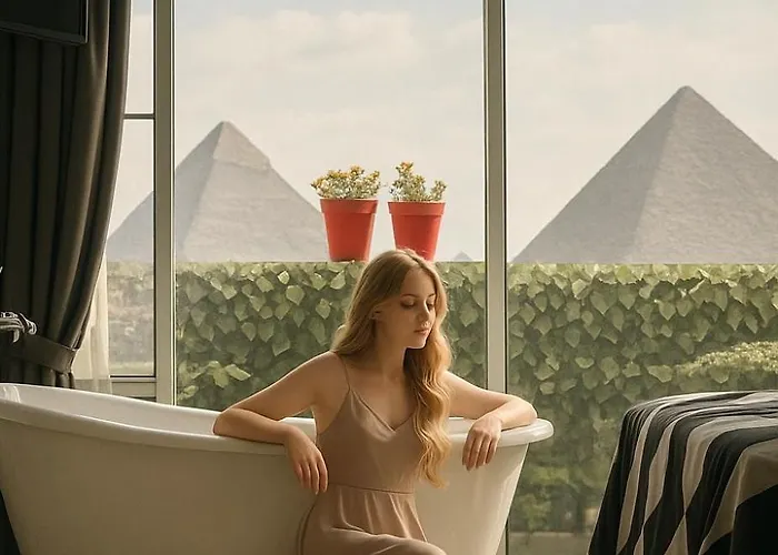 Jacuzzi Pyramids View