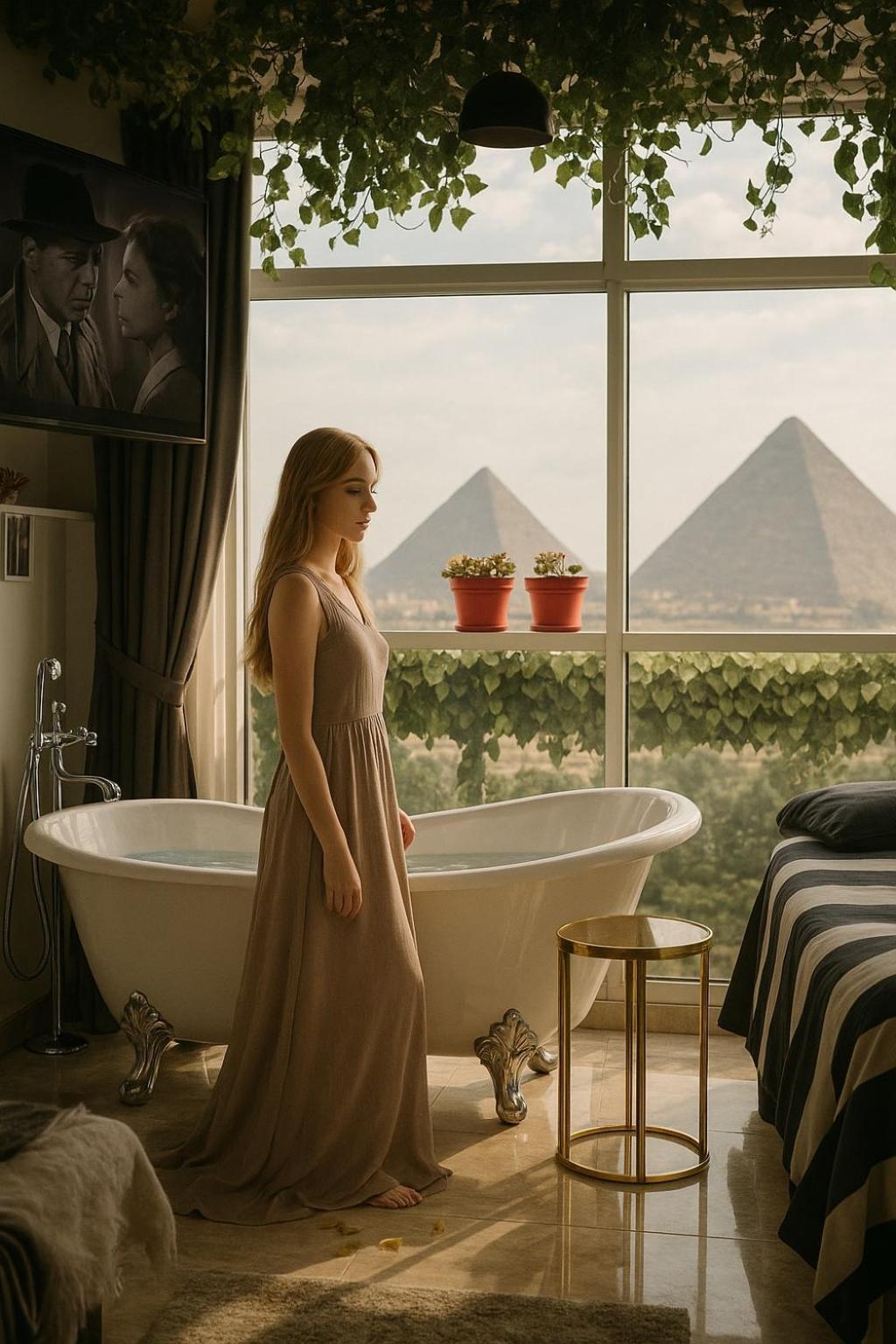 Jacuzzi Pyramids View Apartamento *